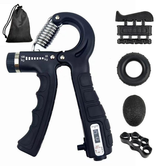Grip Strengthener 5 Pack Kit - Adjustable Resistance Hand Grips, Forearm Strengthener, Hand Grips, Strengthener Kit